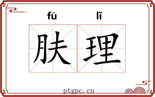 肤理