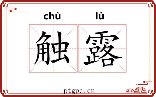 触露 触露