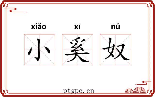 小奚奴 小奚奴