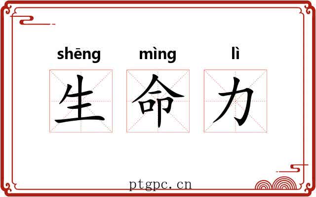 生命力 生命力