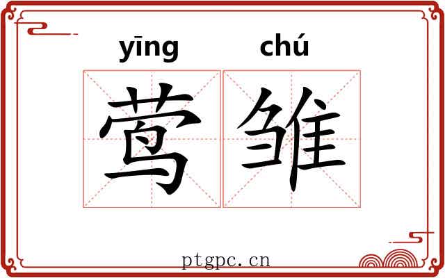 莺雏