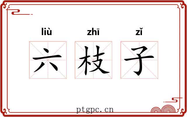 六枝子 六枝子