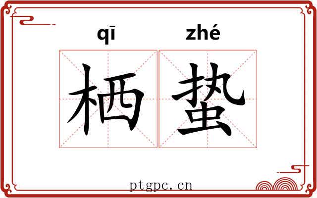 栖蛰