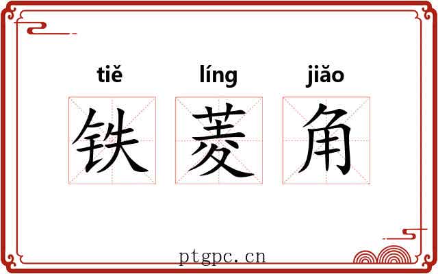 铁菱角 铁菱角