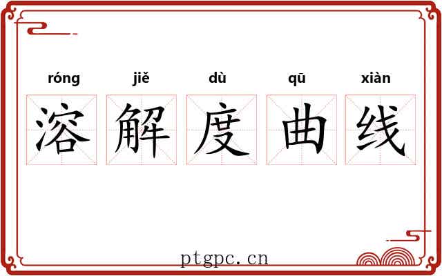 溶解度曲线 溶解度曲线
