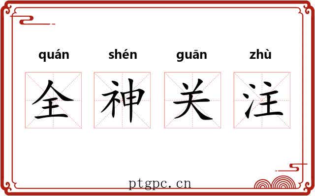 全神关注