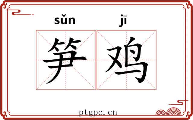 笋鸡