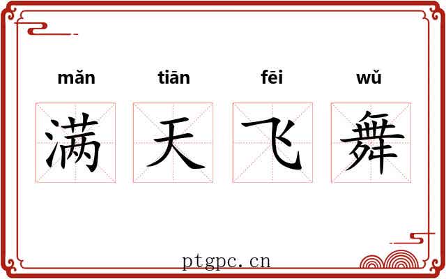 满天飞舞