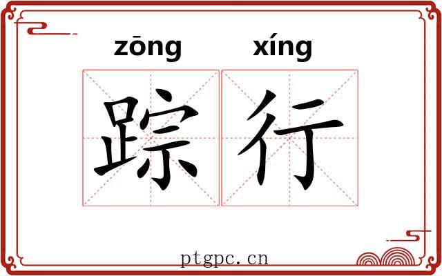 踪行 踪行
