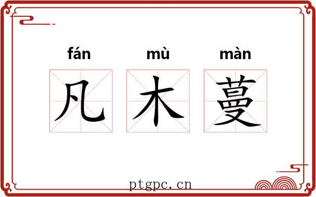 凡木蔓 凡木蔓