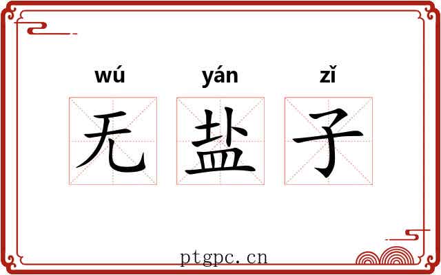无盐子 无盐子