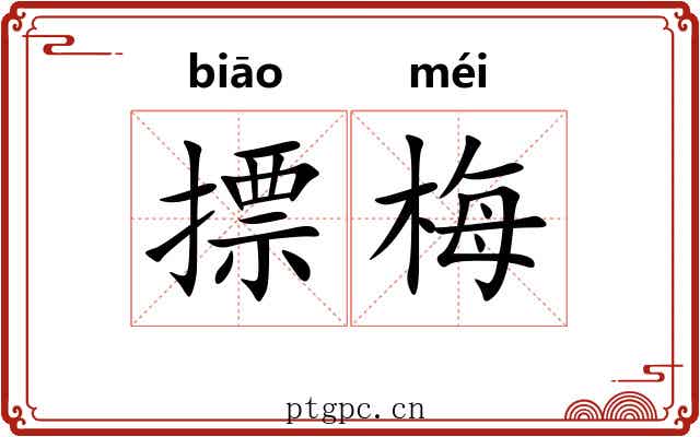 摽梅