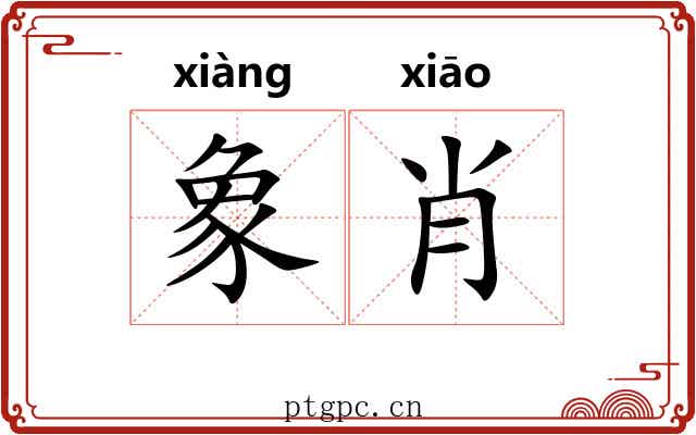 象肖