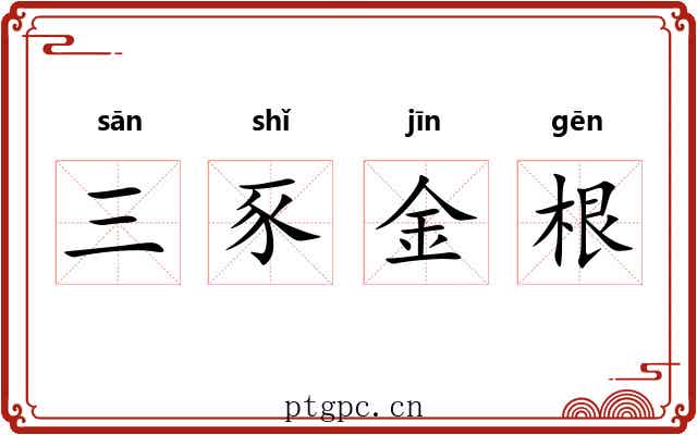 三豕金根