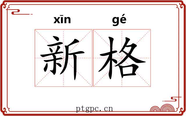 新格 新格