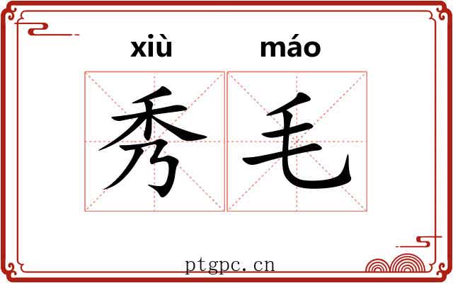 秀毛 秀毛