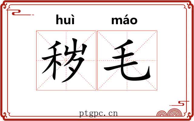 秽毛 秽毛