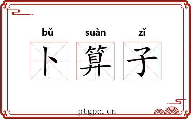 卜算子 卜算子