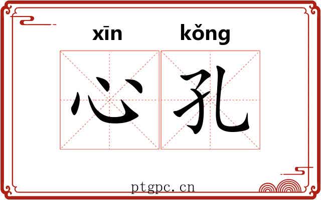 心孔