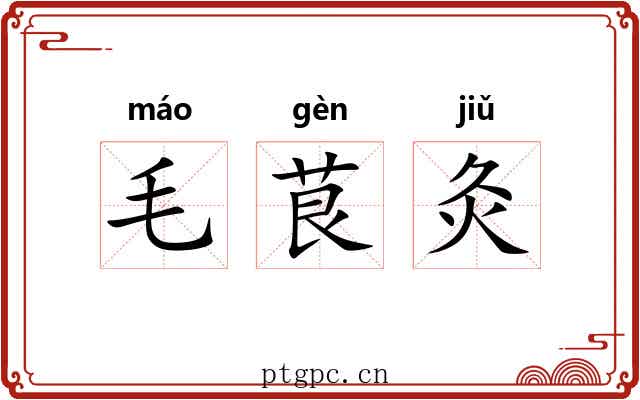毛茛灸 毛茛灸