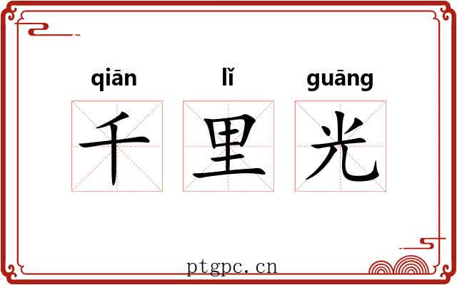 千里光 千里光