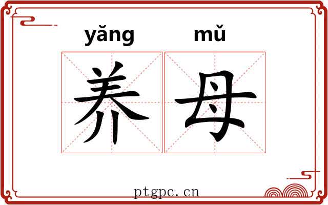 养母 养母