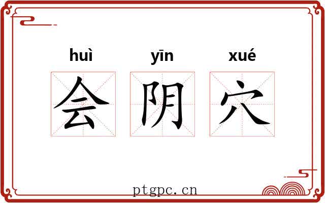 会阴穴 会阴穴