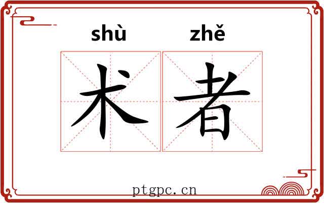 术者 术者