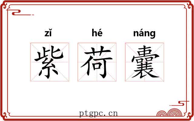 紫荷囊 紫荷囊