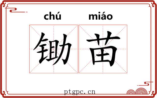 锄苗 锄苗