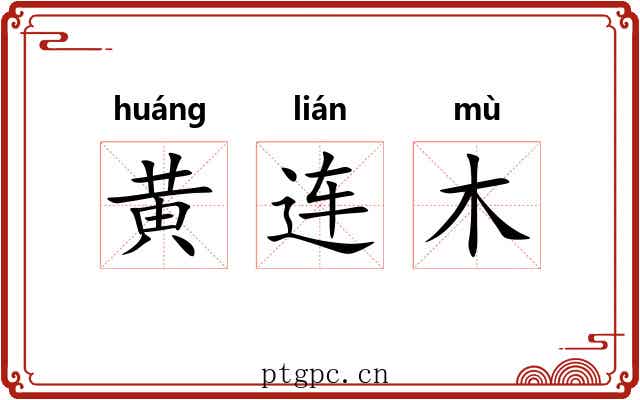 黄连木 黄连木