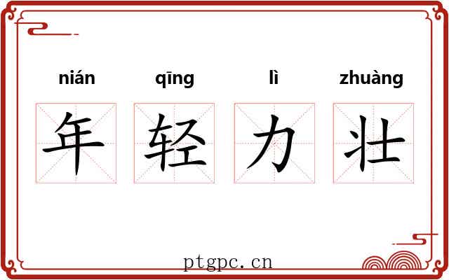年轻力壮 年轻力壮