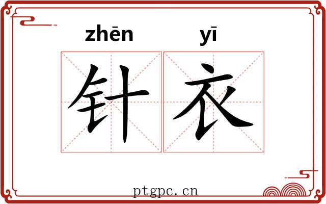 针衣