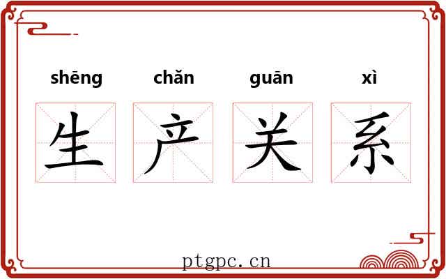 生产关系