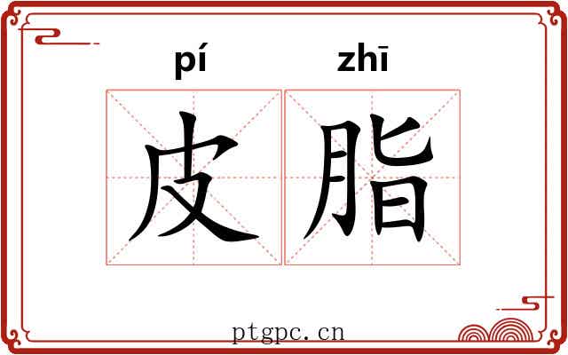 皮脂
