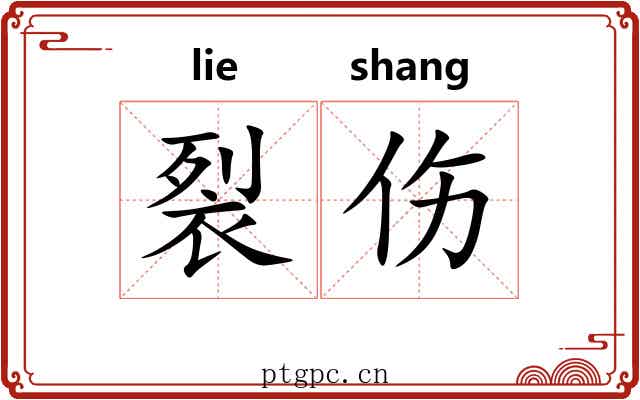 裂伤 裂伤