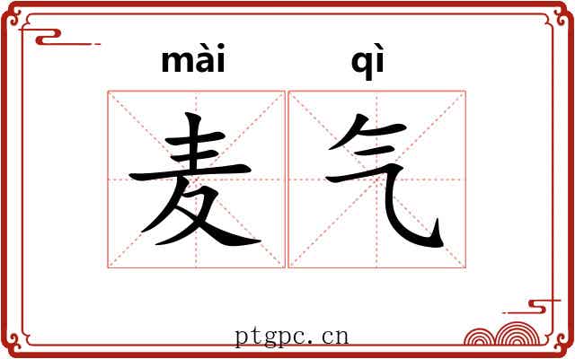 麦气 麦气