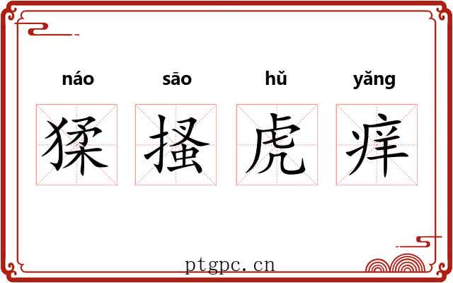 猱搔虎痒