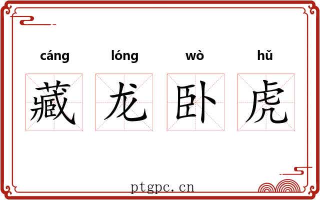 藏龙卧虎 藏龙卧虎