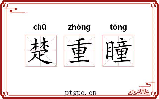 楚重瞳 楚重瞳