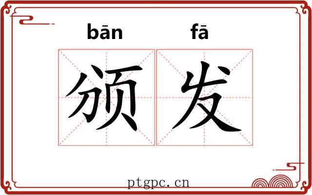 颁发 颁发