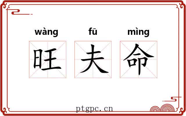 旺夫命 旺夫命