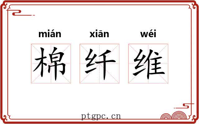 棉纤维