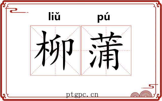柳蒲