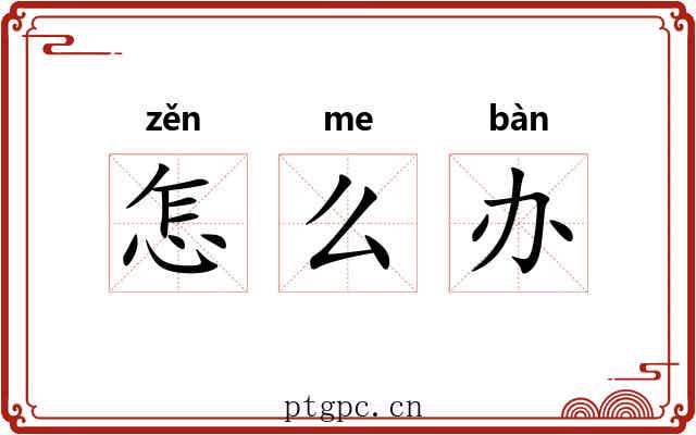 怎么办