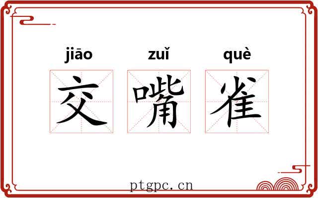 交嘴雀
