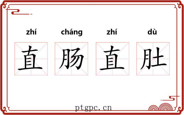 直肠直肚 直肠直肚