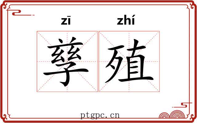 孳殖