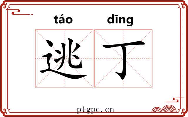 逃丁
