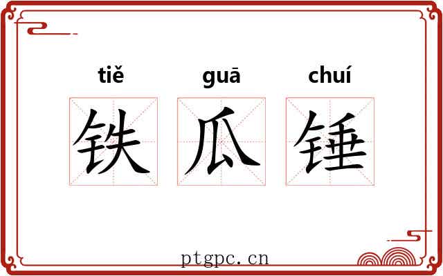 铁瓜锤 铁瓜锤